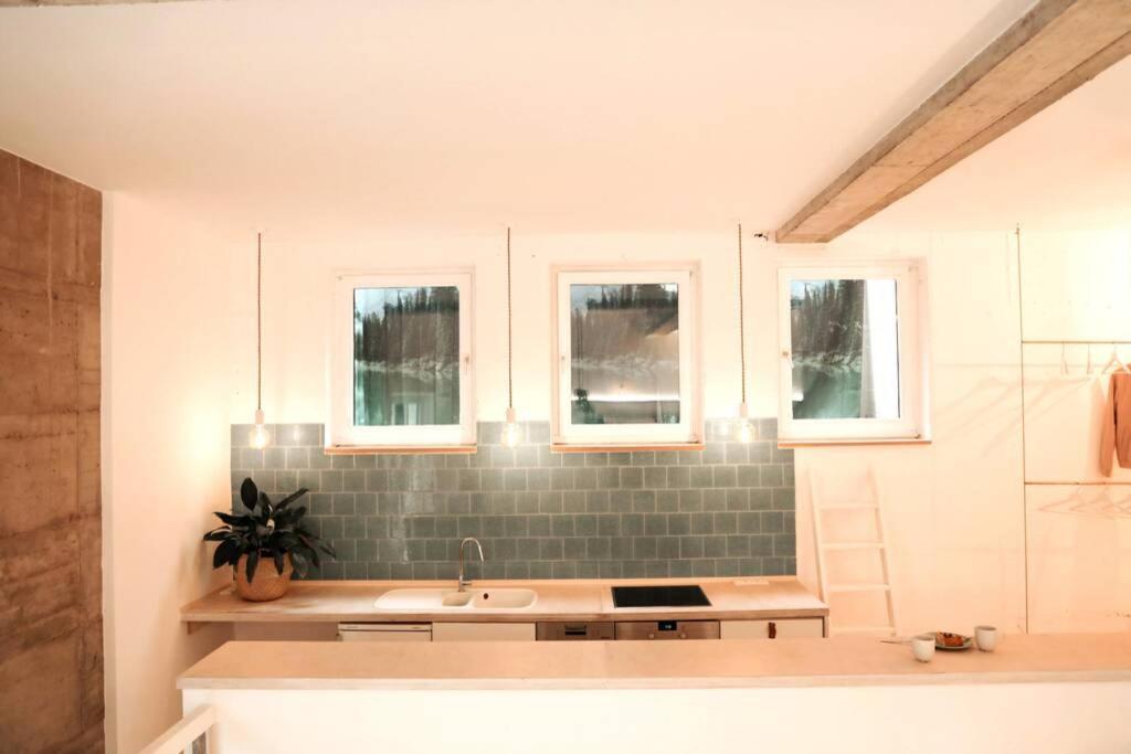 Pool-Loft: Wandern, Erholen & Sauna Siebengebirge Erpel ภายนอก รูปภาพ