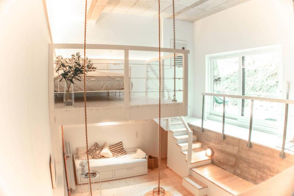 Pool-Loft: Wandern, Erholen & Sauna Siebengebirge Erpel ภายนอก รูปภาพ