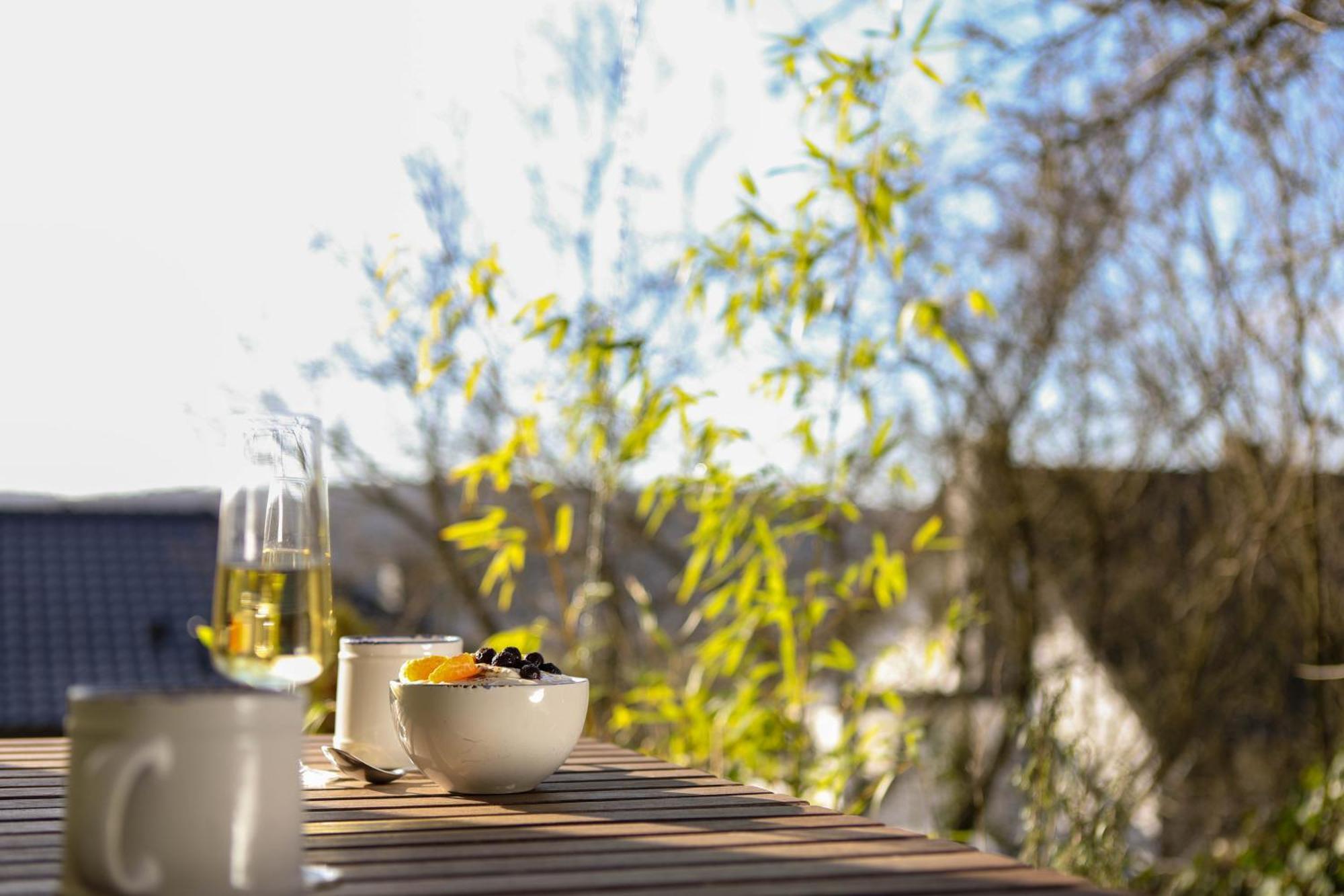 Pool-Loft: Wandern, Erholen & Sauna Siebengebirge Erpel ภายนอก รูปภาพ