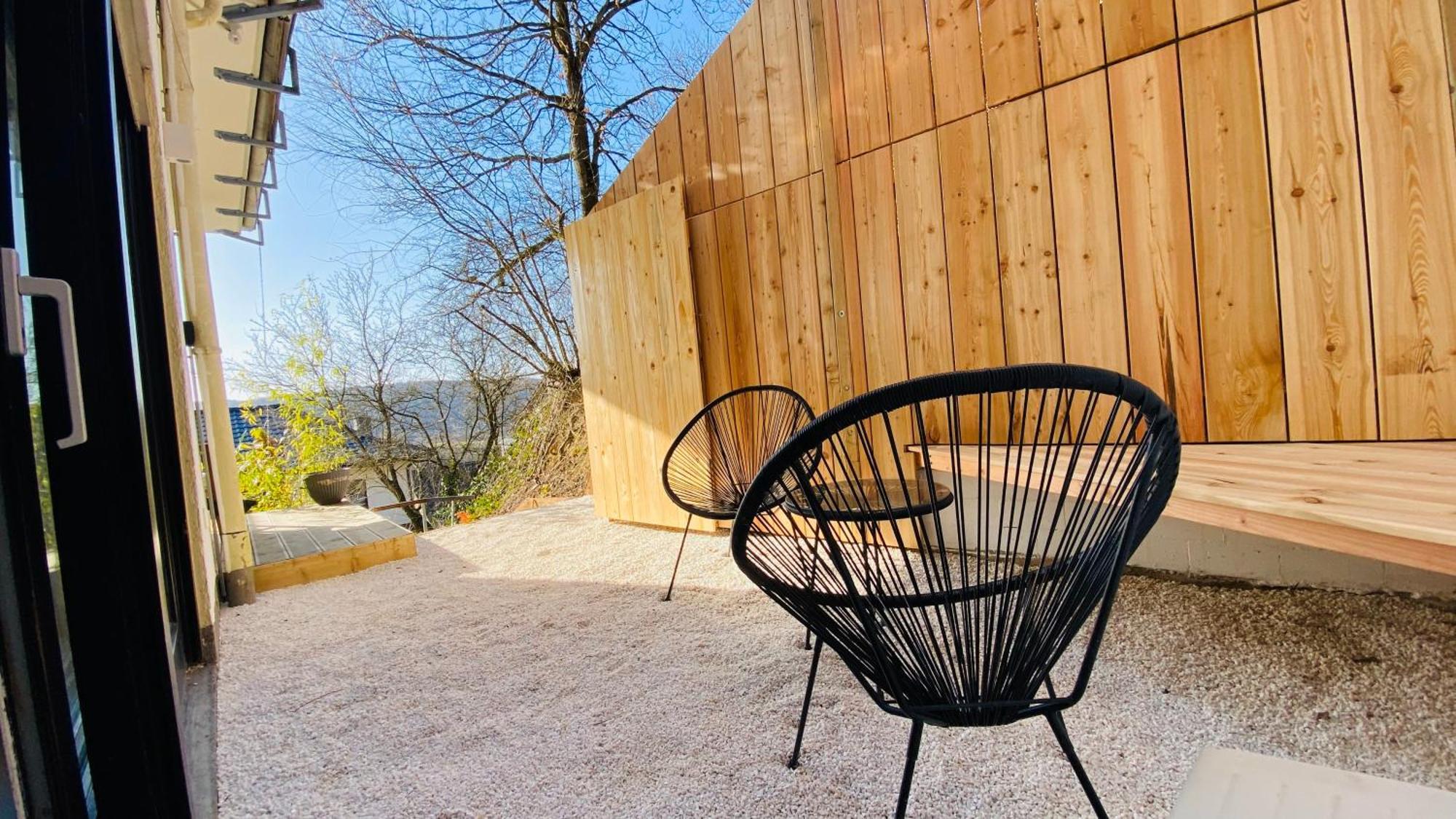 Pool-Loft: Wandern, Erholen & Sauna Siebengebirge Erpel ภายนอก รูปภาพ