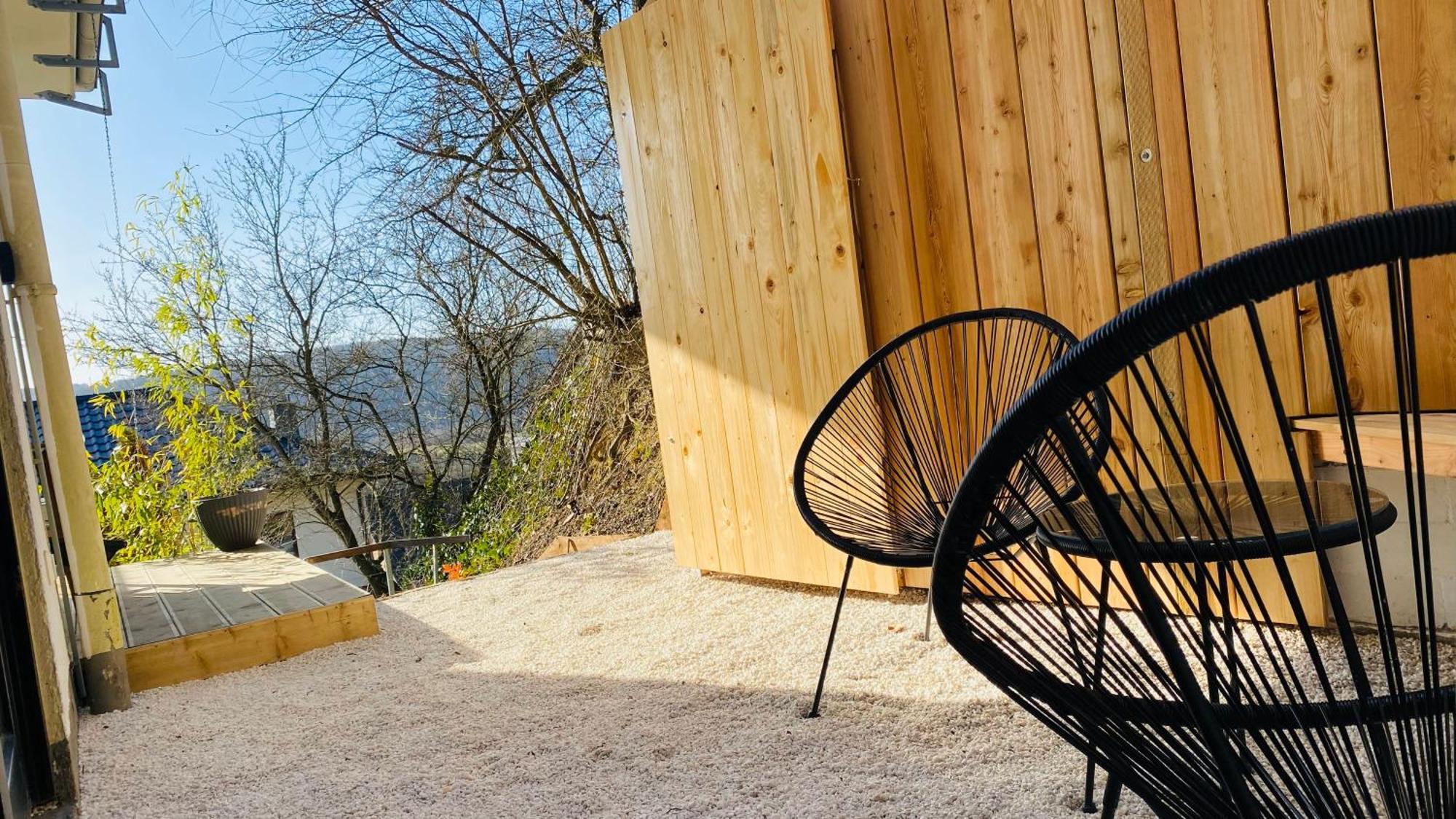 Pool-Loft: Wandern, Erholen & Sauna Siebengebirge Erpel ภายนอก รูปภาพ